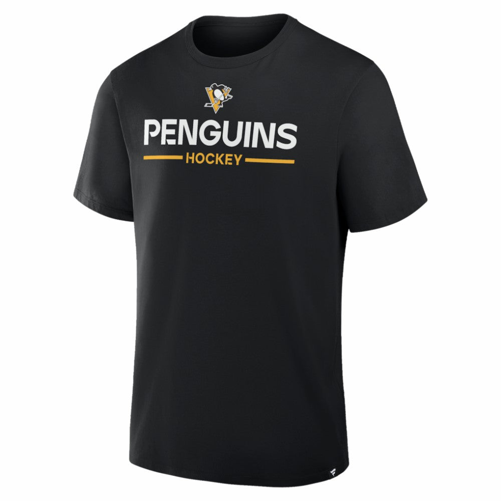 NHL Pittsburgh Penguins Fanatics Authentic Pro Primary T-Shirt - Black