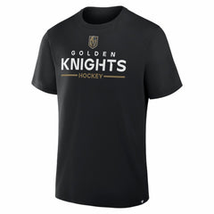 NHL Vegas Golden Knights Fanatics Authentic Pro Primary T-Shirt - Black