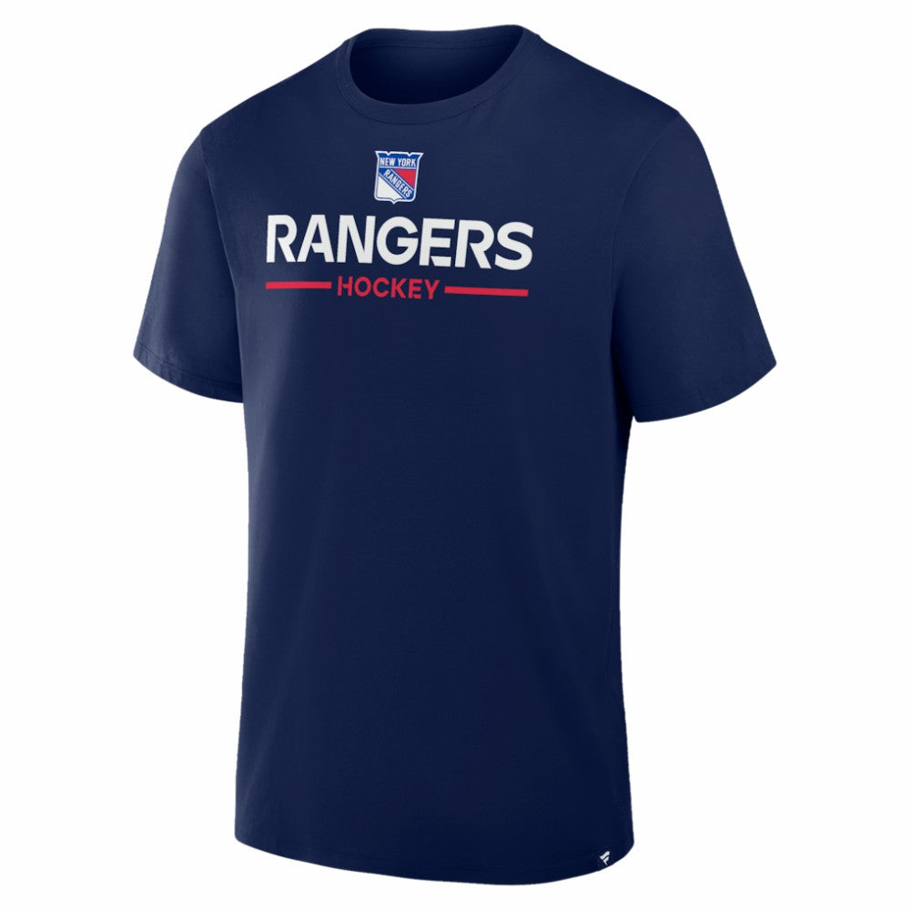 NHL New York Rangers Fanatics Authentic Pro Primary T-Shirt - Navy