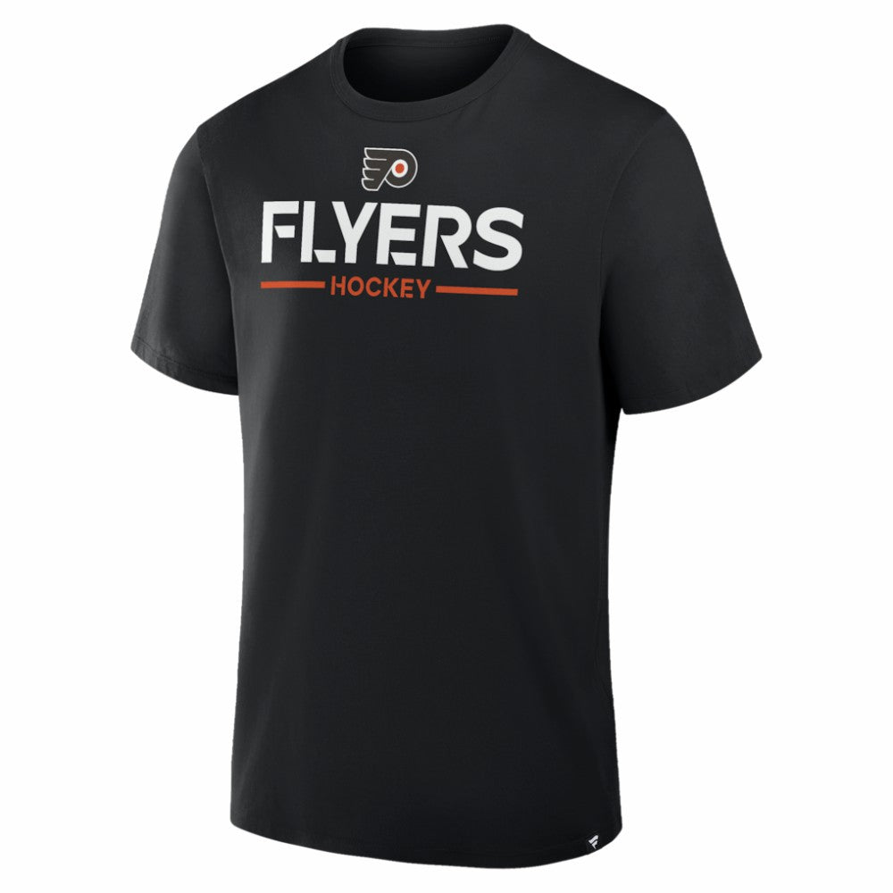 NHL Philadelphia Flyers Fanatics Authentic Pro Primary T-Shirt - Black