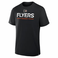 NHL Philadelphia Flyers Fanatics Authentic Pro Primary T-Shirt - Black