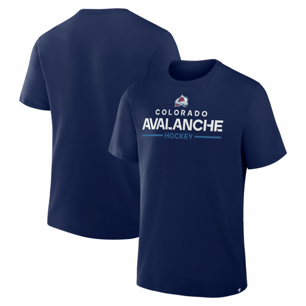 NHL Colorado Avalanche Fanatics Authentic Pro Primary T-Shirt - Navy