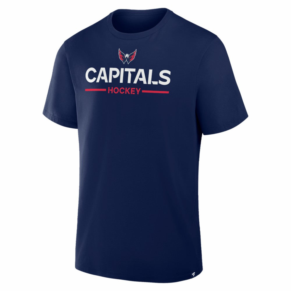 NHL Washington Capitals Fanatics Authentic Pro Primary T-Shirt - Navy