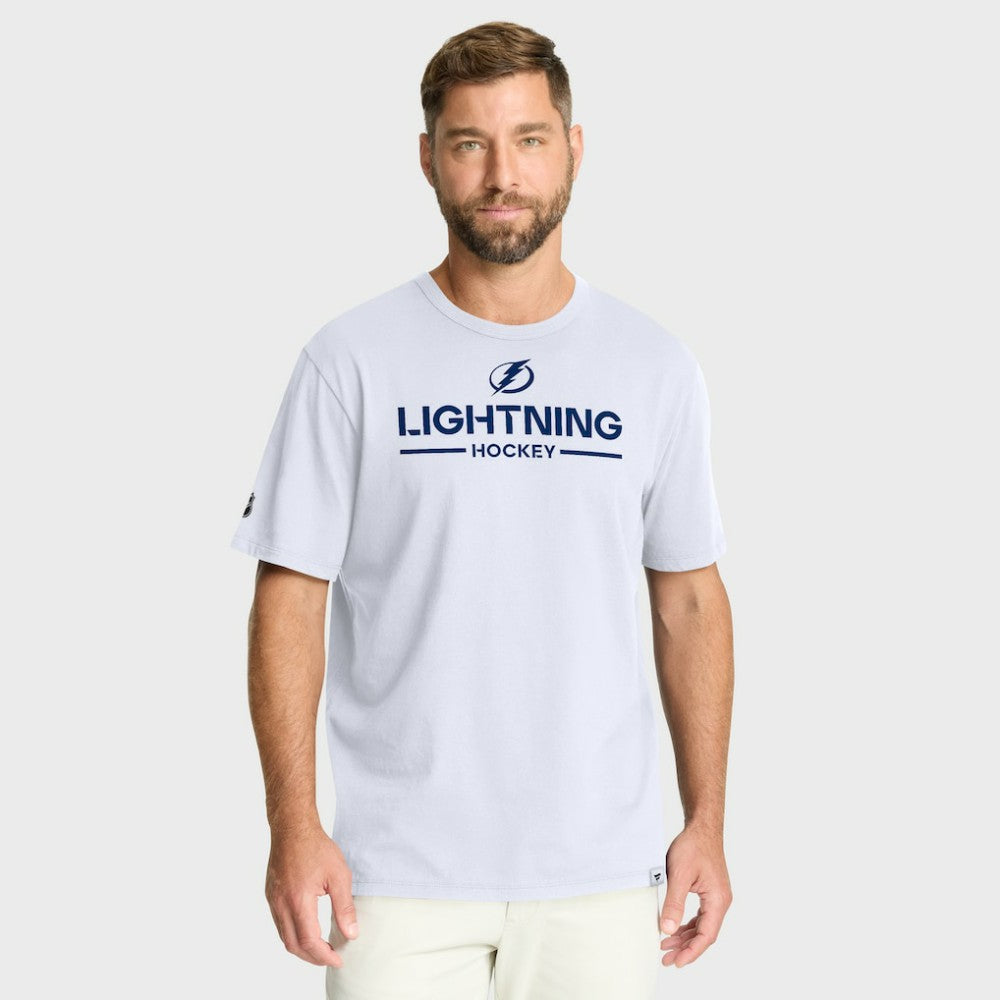 NHL Tampa Bay Lightning Fanatics Authentic Pro Primary T-Shirt - White