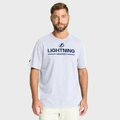 NHL Tampa Bay Lightning Fanatics Authentic Pro Primary T-Shirt - White