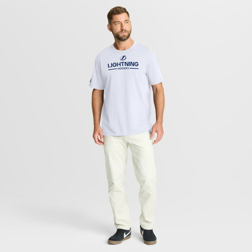 NHL Tampa Bay Lightning Fanatics Authentic Pro Primary T-Shirt - White
