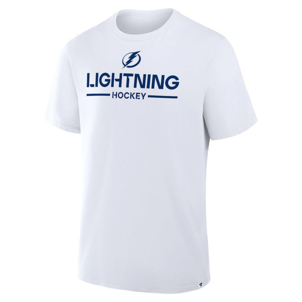 NHL Tampa Bay Lightning Fanatics Authentic Pro Primary T-Shirt - White