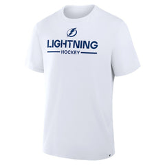 NHL Tampa Bay Lightning Fanatics Authentic Pro Primary T-Shirt - White