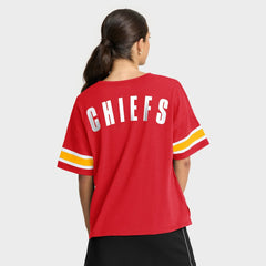 Kansas City Chiefs Women's Redzone Curl Route T-Shirt Red