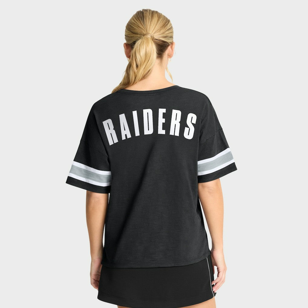 Las Vegas Raiders Women's Redzone Curl Route T-Shirt Black