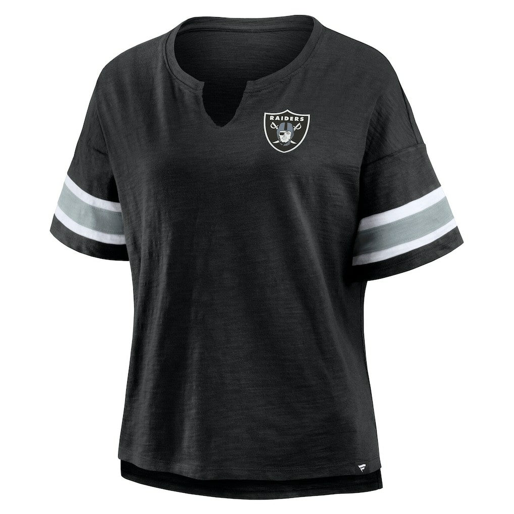 Las Vegas Raiders Women's Redzone Curl Route T-Shirt Black