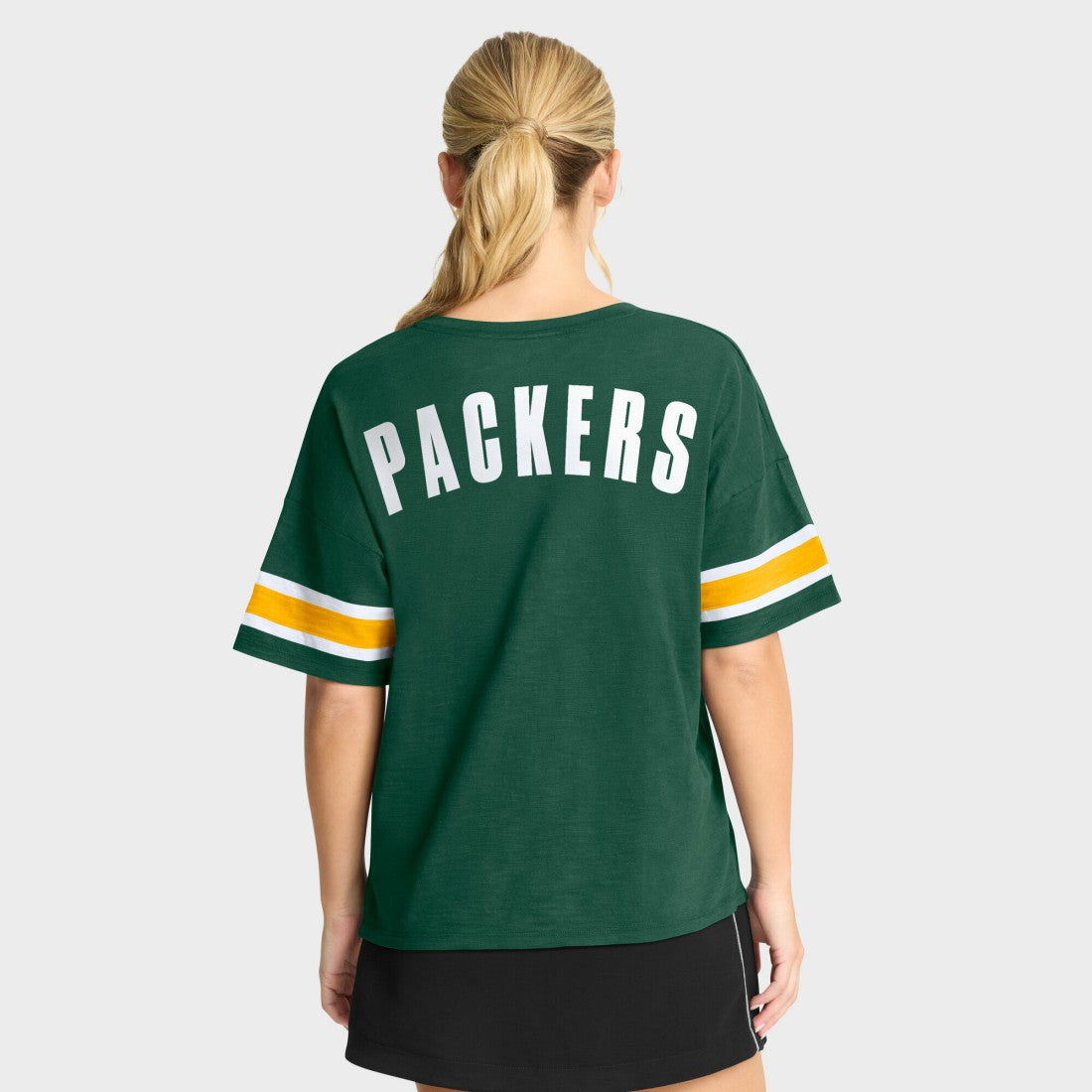 Green Bay Packers Women's Redzone Curl Route T-Shirt Green
