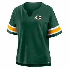 Green Bay Packers Women's Redzone Curl Route T-Shirt Green