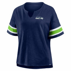Seattle Seahawks Women's Redzone Curl Route T-Shirt College Navy