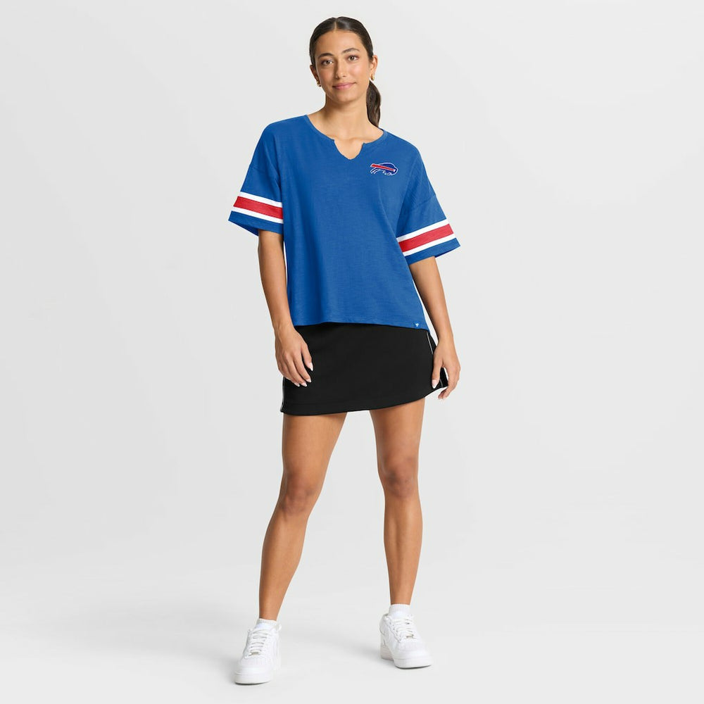 Buffalo Bills Women's Redzone Curl Route T-Shirt Royal