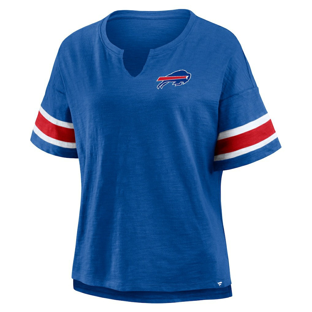 Buffalo Bills Women's Redzone Curl Route T-Shirt Royal