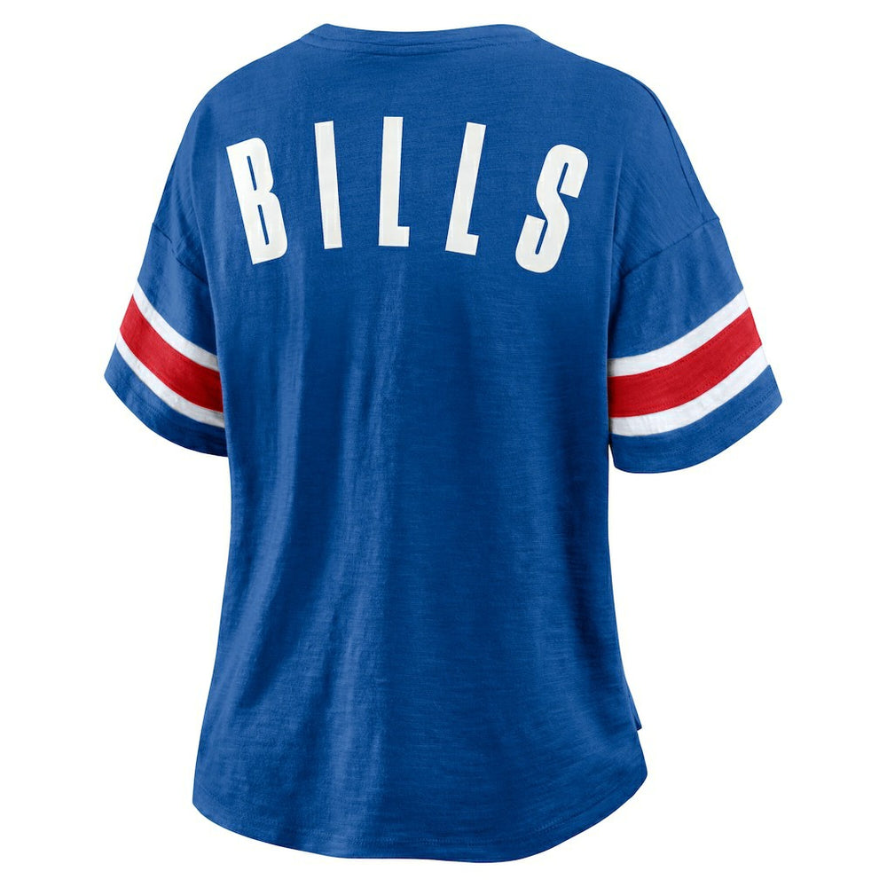 Buffalo Bills Women's Redzone Curl Route T-Shirt Royal
