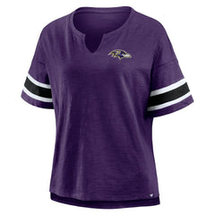 Baltimore Ravens Women's Redzone Curl Route T-Shirt Purple