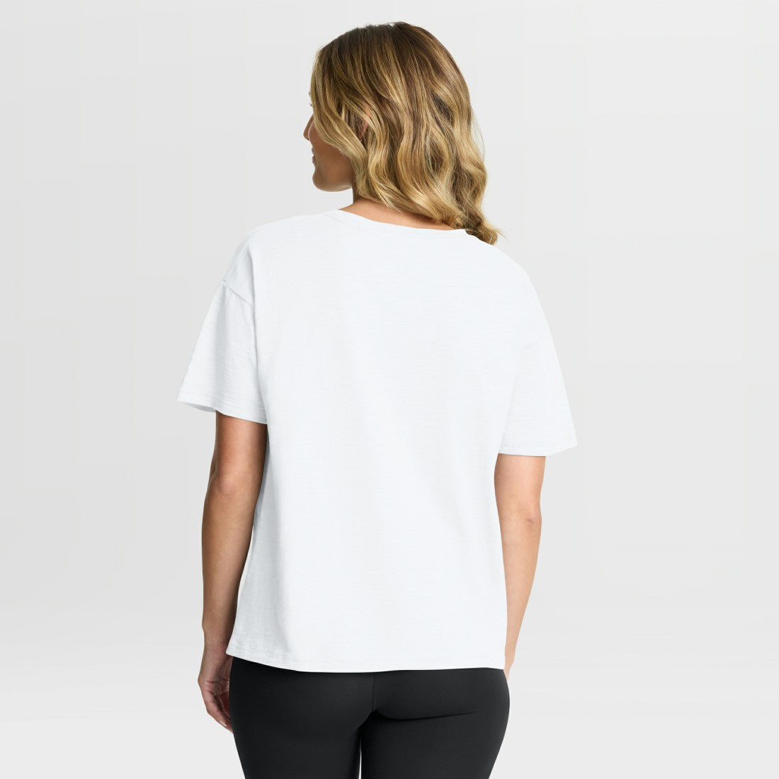 New York Giants Women's Redzone Slub Boxy T-Shirt White