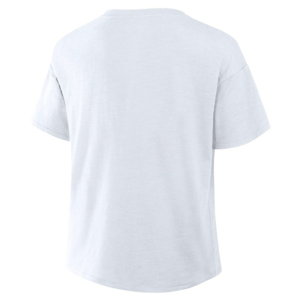 Houston Texans Women's Redzone Slub Boxy T-Shirt White