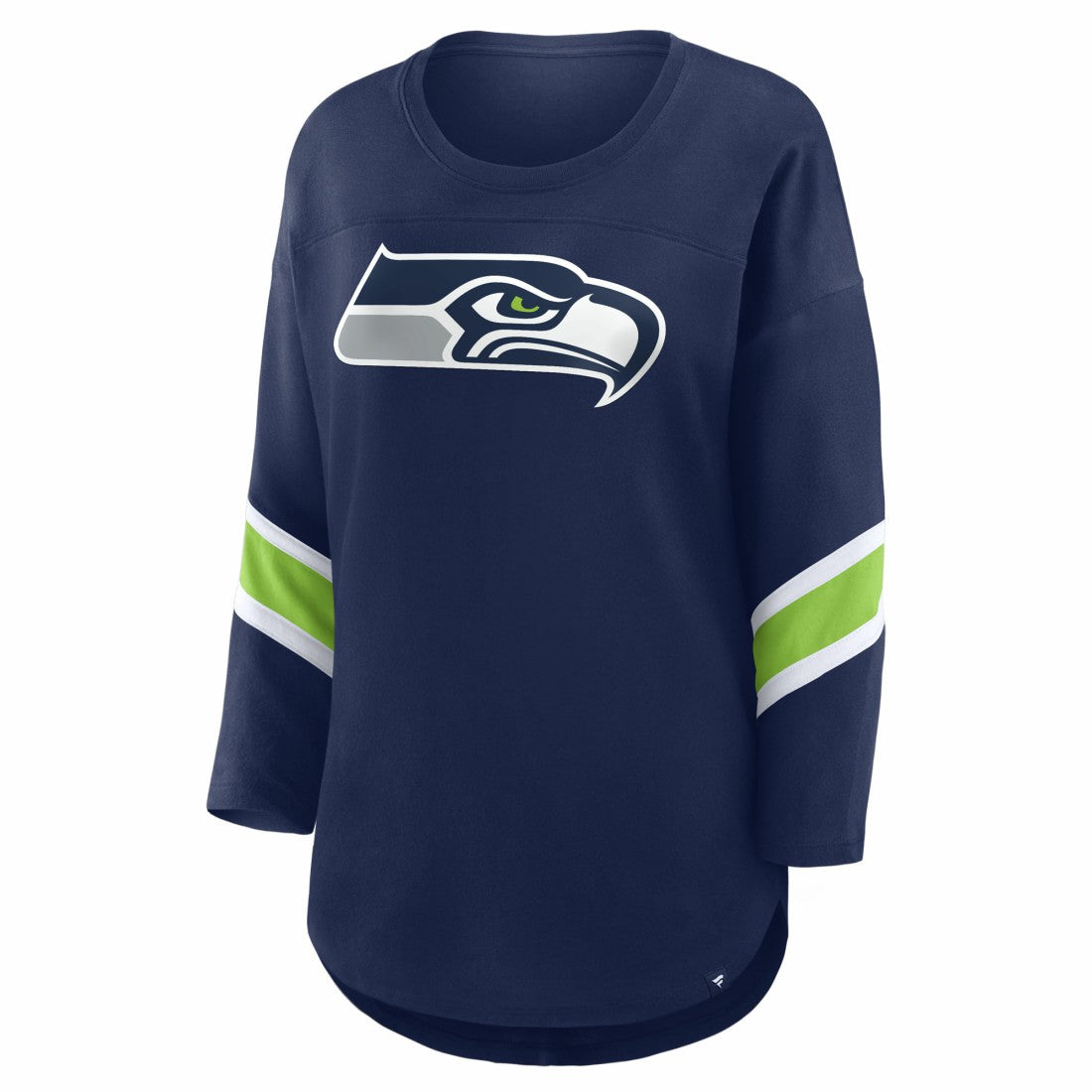 Seattle Seahawks Women's Redzone 3/4-Sleeve T-Shirt College Navy