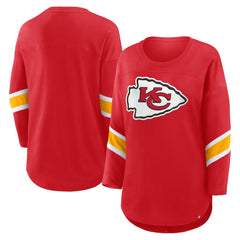 Kansas City Chiefs Women's Redzone 3/4-Sleeve T-Shirt Red