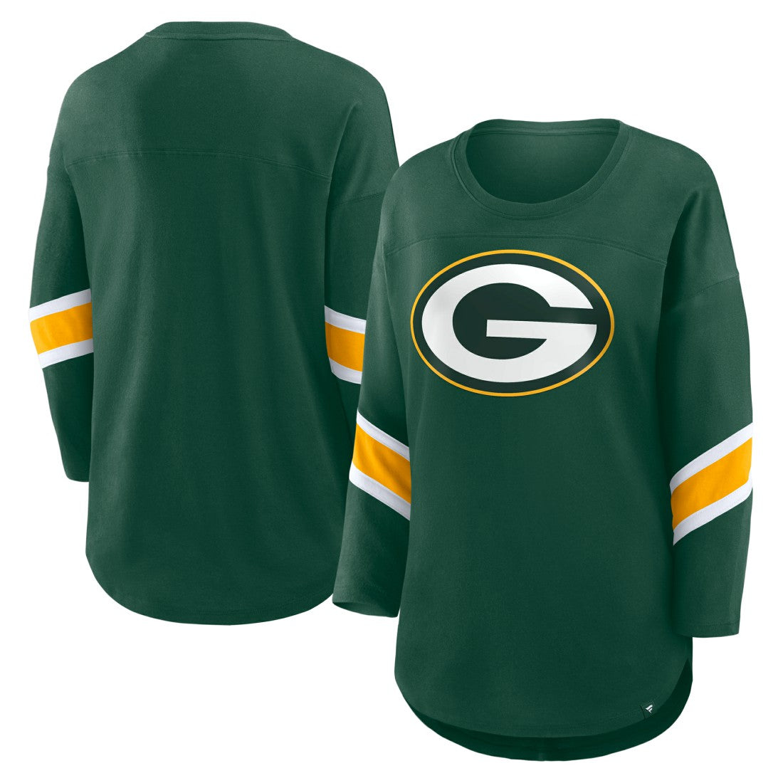 Green Bay Packers Women's Redzone 3/4-Sleeve T-Shirt Green