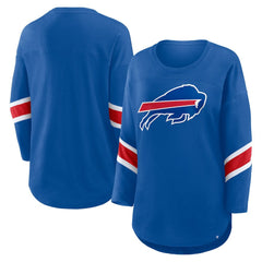Buffalo Bills Women's Redzone 3/4-Sleeve T-Shirt Royal