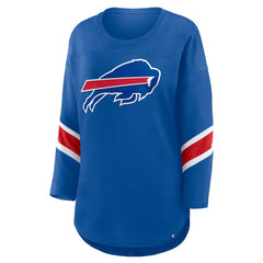 Buffalo Bills Women's Redzone 3/4-Sleeve T-Shirt Royal