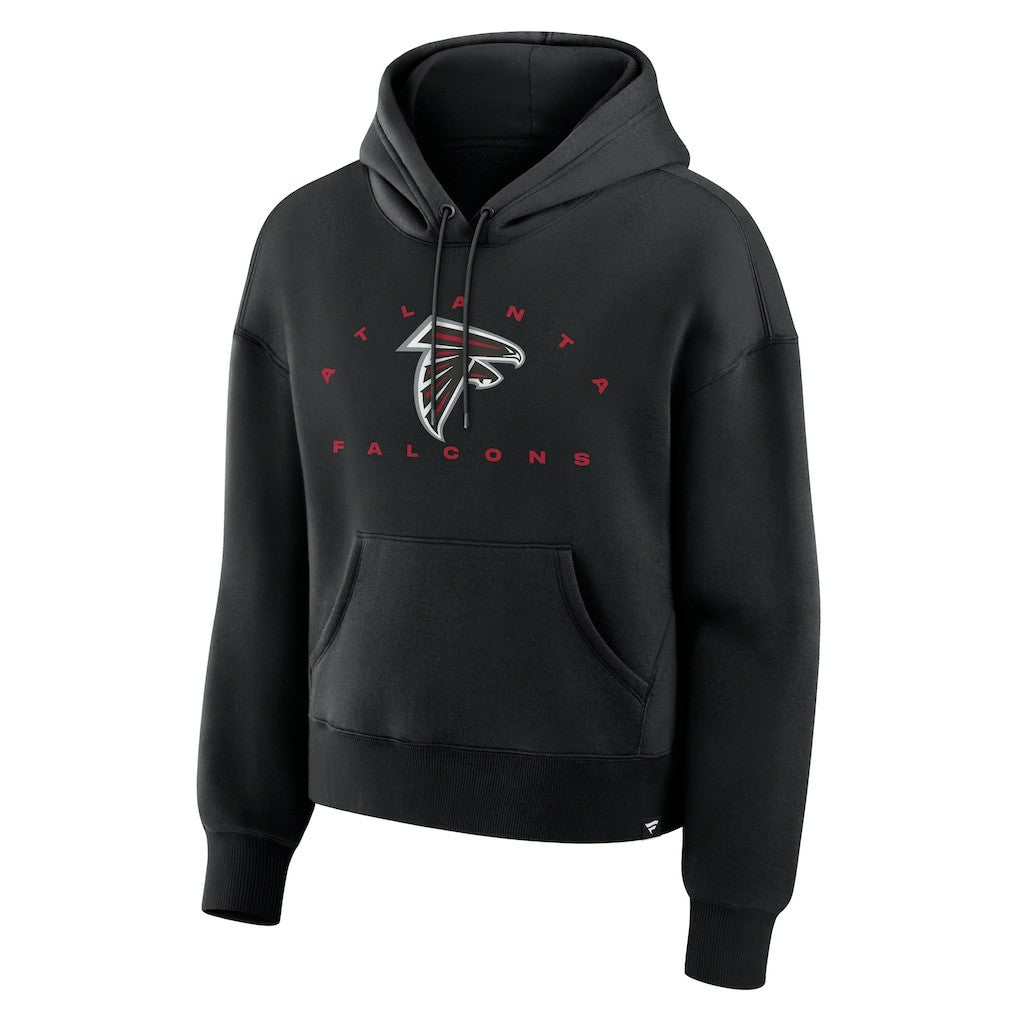Atlanta Falcons Women's Eligible Receiver Legacy Pullover Hoodie Black