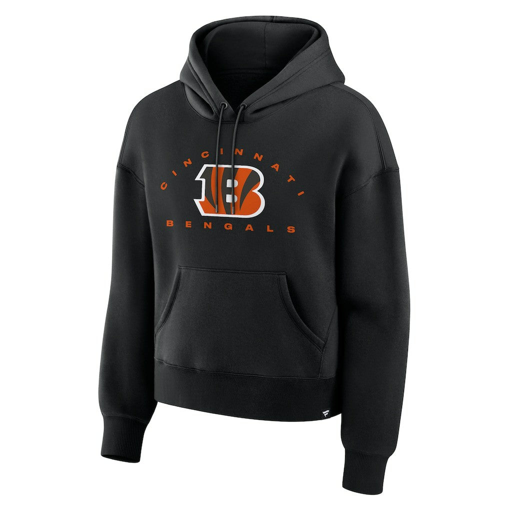 Cincinnati Bengals Women's Eligible Receiver Legacy Pullover Hoodie Black
