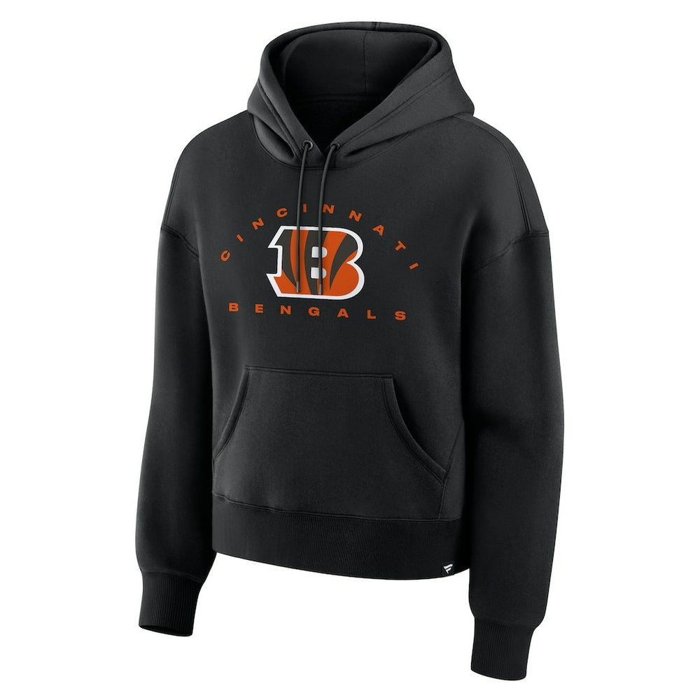 Cincinnati Bengals Women's Eligible Receiver Legacy Pullover Hoodie Black