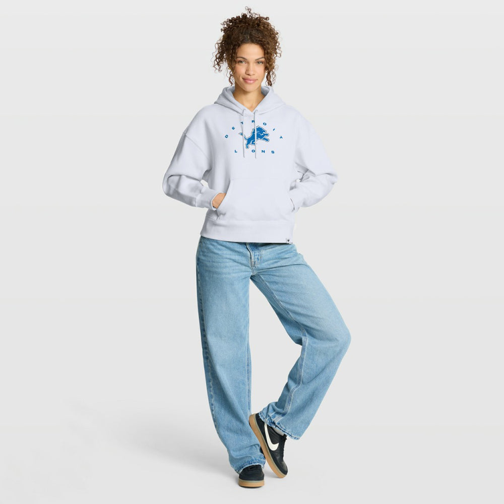 Detroit Lions Women's Eligible Receiver Legacy Pullover Hoodie White