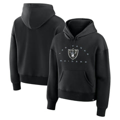 Las Vegas Raiders Women's Eligible Receiver Legacy Pullover Hoodie Black