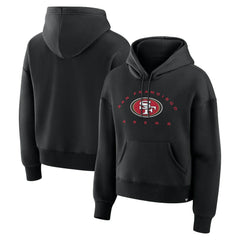 San Francisco 49ers Women's Eligible Receiver Legacy Pullover Hoodie Black
