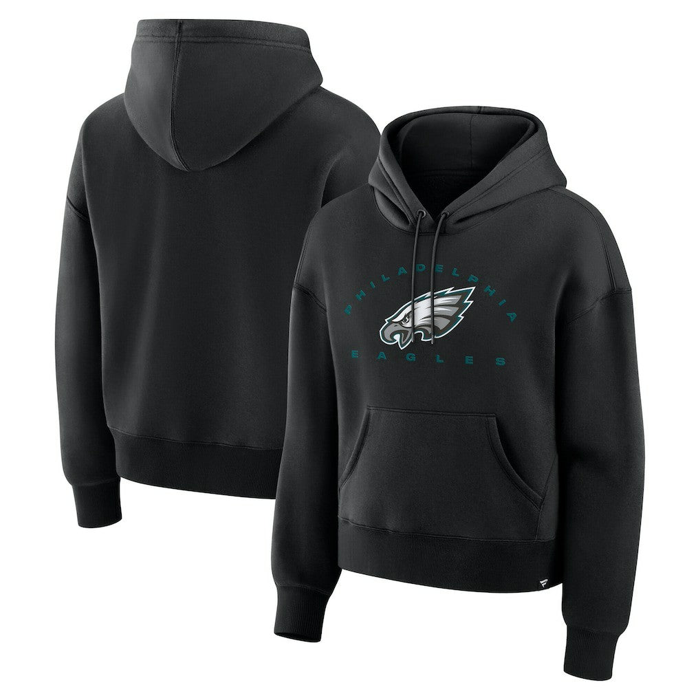 Philadelphia Eagles Women's Eligible Receiver Legacy Pullover Hoodie Black