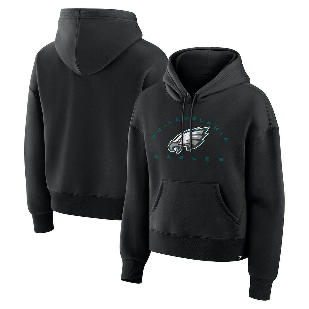 Philadelphia Eagles Women's Eligible Receiver Legacy Pullover Hoodie Black
