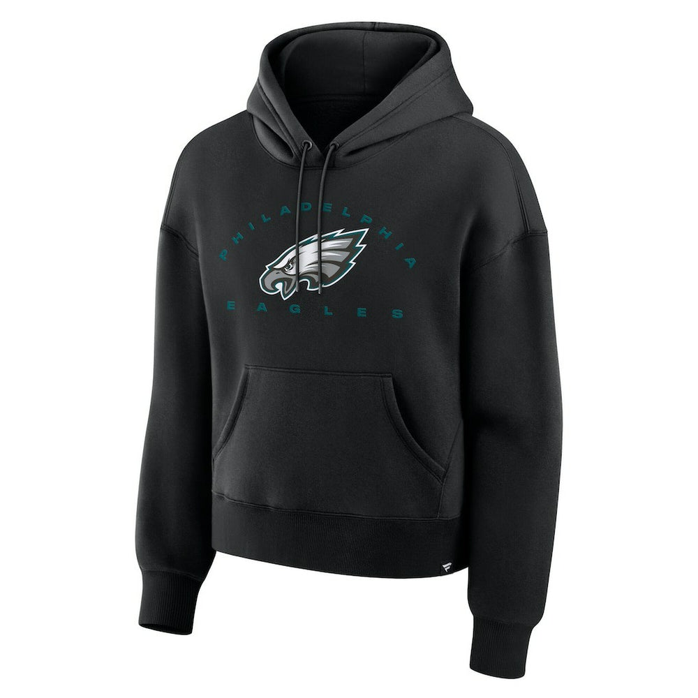 Philadelphia Eagles Women's Eligible Receiver Legacy Pullover Hoodie Black