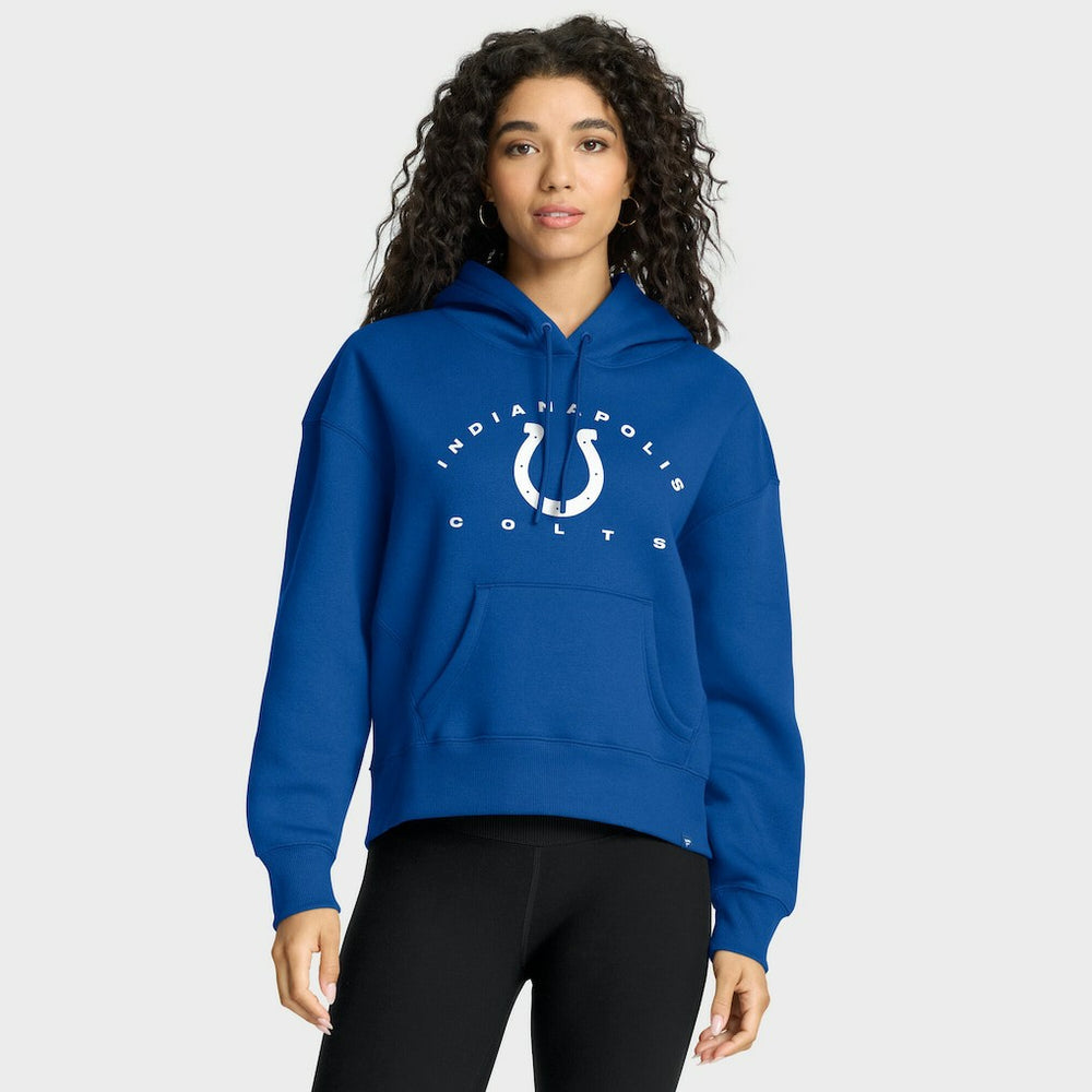 Indianapolis Colts Women's Eligible Receiver Legacy Pullover Hoodie Royal