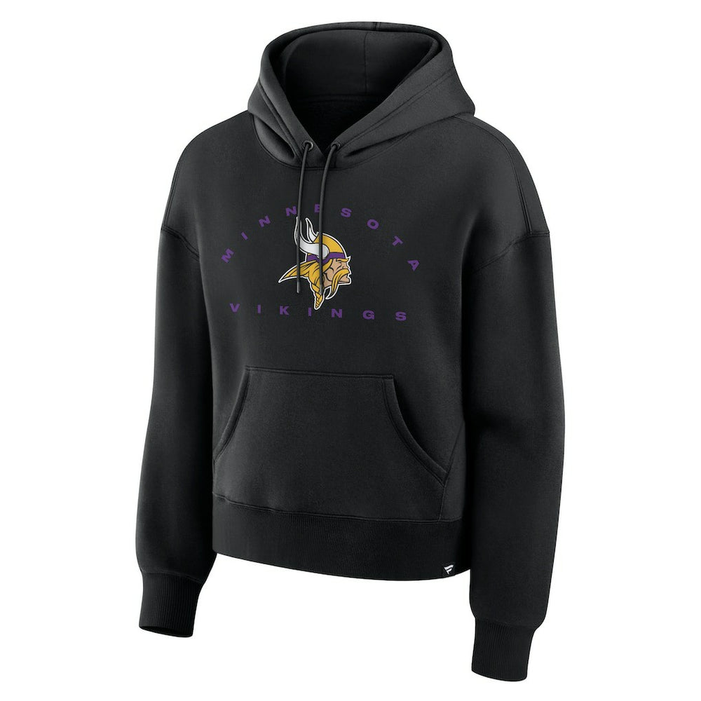 Minnesota Vikings Women's Eligible Receiver Legacy Pullover Hoodie Black