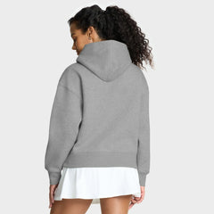 Houston Texans Women's Eligible Receiver Legacy Pullover Hoodie Heather Gray