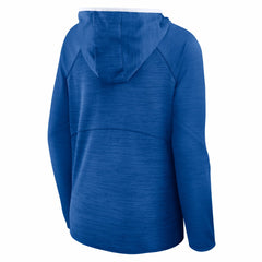 New York Giants Women's Redzone End Around Pass Raglan Full-Zip Hoodie Royal