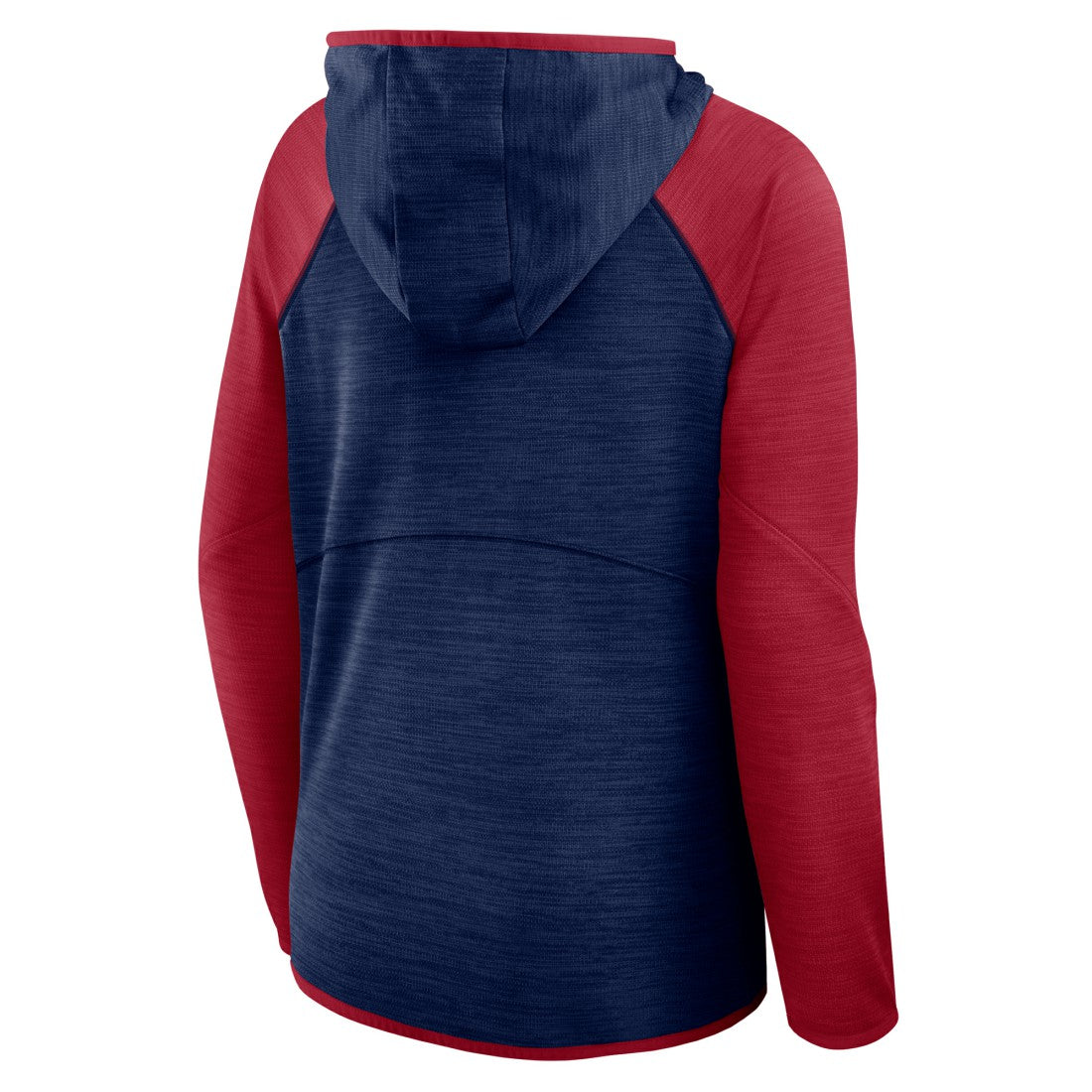 Houston Texans Women's Redzone End Around Pass Raglan Full-Zip Hoodie Navy/Red