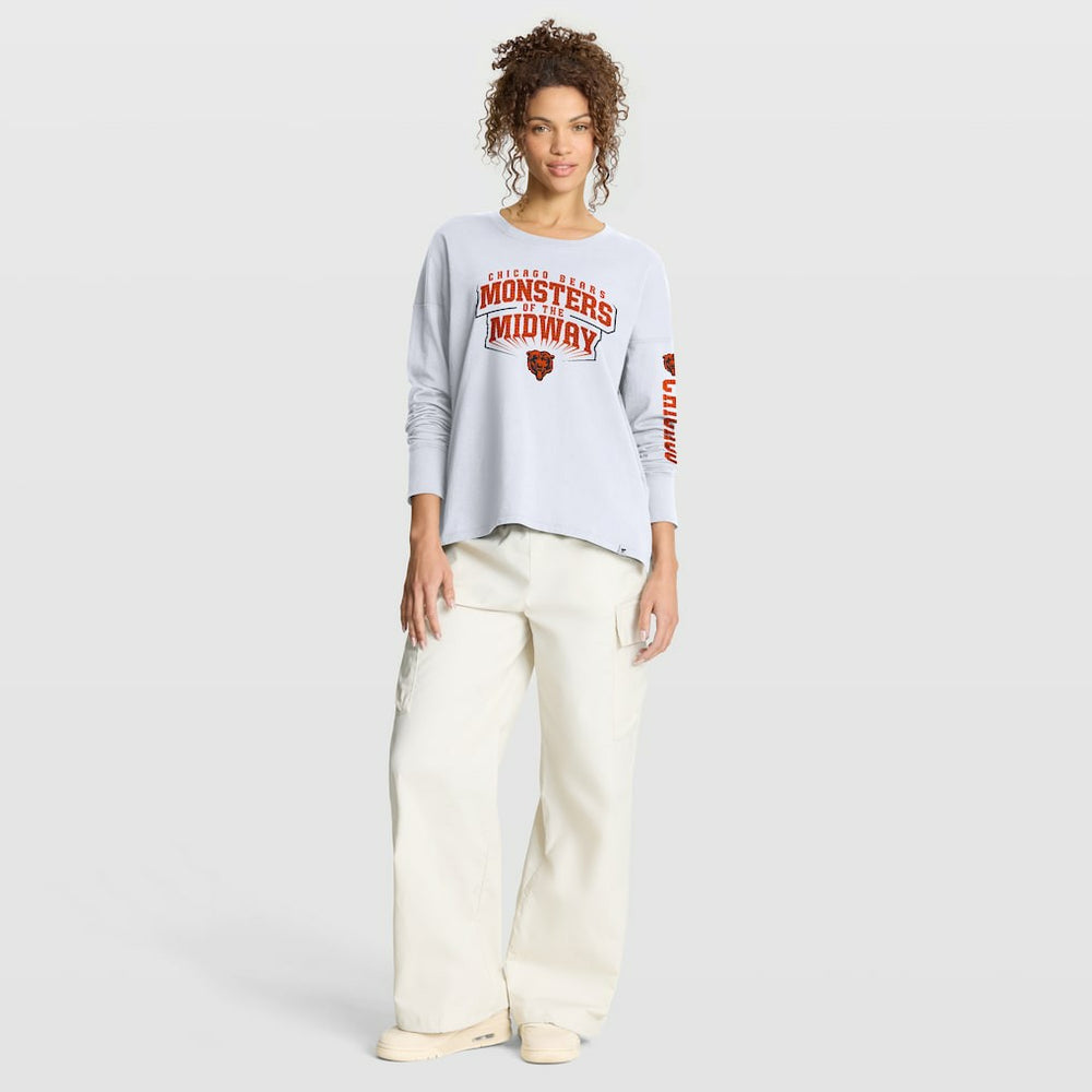 Chicago Bears Women's Hometown Legacy Long Sleeve T-Shirt White