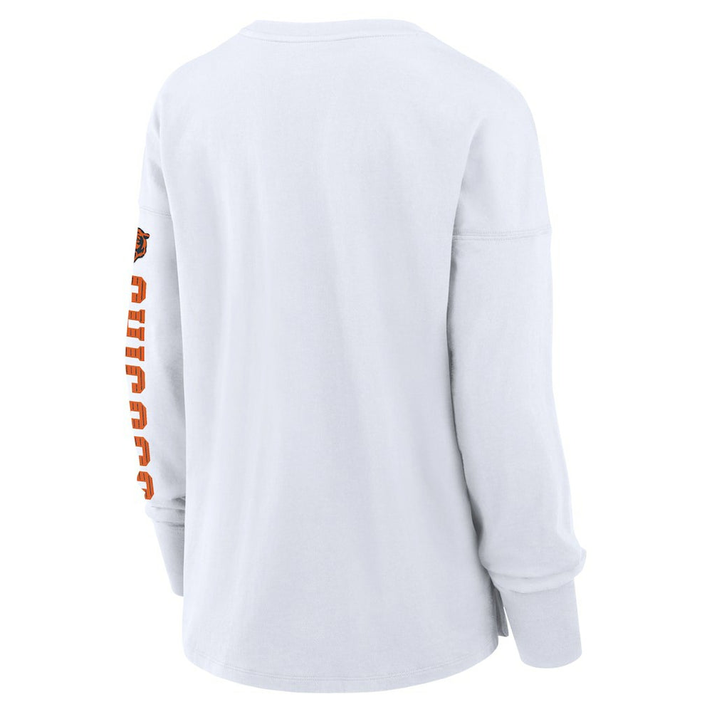 Chicago Bears Women's Hometown Legacy Long Sleeve T-Shirt White