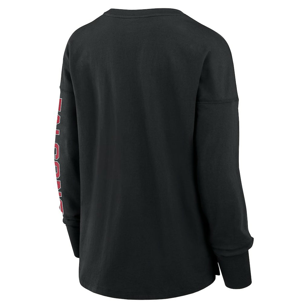 Atlanta Falcons Women's Hometown Legacy Long Sleeve T-Shirt Black