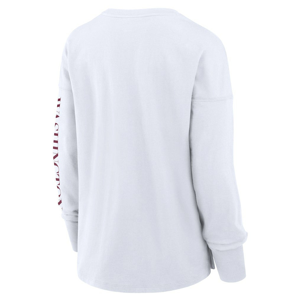 Washington Commanders Women's Hometown Legacy Long Sleeve T-Shirt White