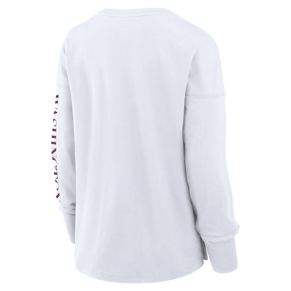 Washington Commanders Women's Hometown Legacy Long Sleeve T-Shirt White
