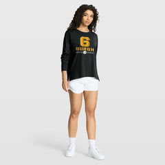 Pittsburgh Steelers Women's Hometown Legacy Long Sleeve T-Shirt Black