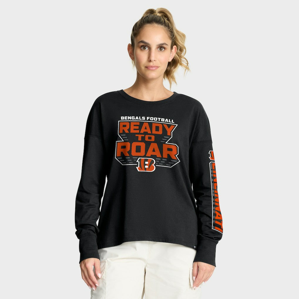 Cincinnati Bengals Women's Hometown Legacy Long Sleeve T-Shirt Black